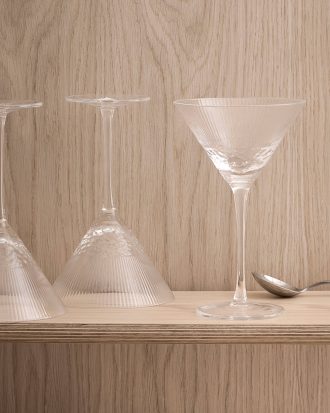 Ellos - Martiniglas Vanity 4-pack - Transparent