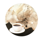 Malerifabrikken - Tavla The Art of taste 2 - Brun - 90X90