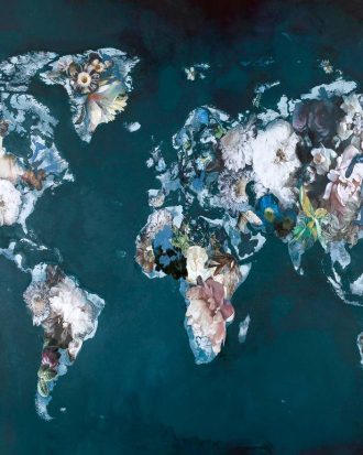 Malerifabrikken - Poster Haute couture world - Blå - 70X100