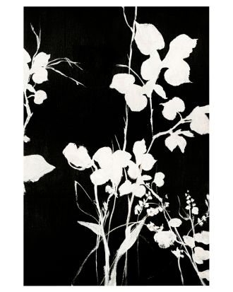 Malerifabrikken - Poster Silhouet Leaves 1 - Svart - 70X100