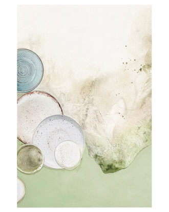 Malerifabrikken - Poster The Art of taste 4 - Grön - 70X100