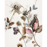 Malerifabrikken - Poster Playing Flower 2 - Beige - 30X40