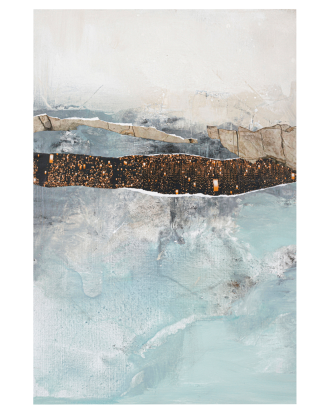 Malerifabrikken - Poster Art Piece 2 - Blå - 70X100