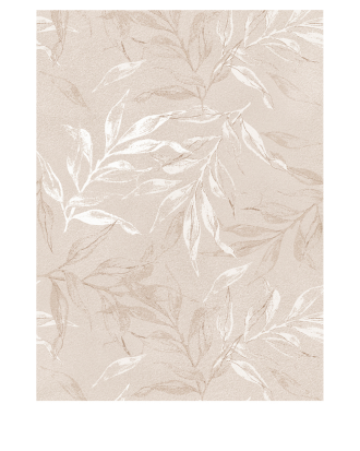 Malerifabrikken - Poster White Leaves 1 - Beige - 70X100