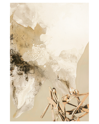 Malerifabrikken - Poster The Art of taste 5 - Beige - 70X100