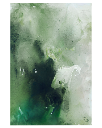 Malerifabrikken - Poster Still Water 8 - Grön - 30X40