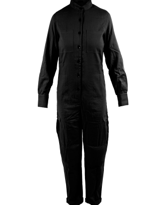 by Benson - Trädgårdsoverall - Stone - Svart - XS