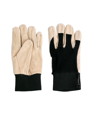 by Benson - Trädgårdshandskar Deluxe - Beige - S