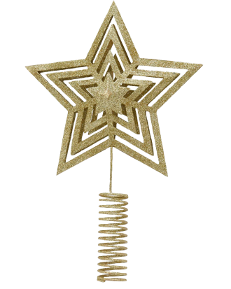 by Benson - Julgransstjärna Topstar Basic - Guld