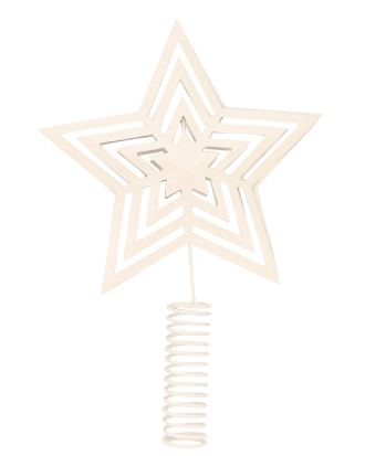 by Benson - Julgransstjärna Topstar Basic - Vit
