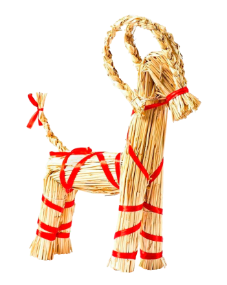 by Benson - Julbock - Röd