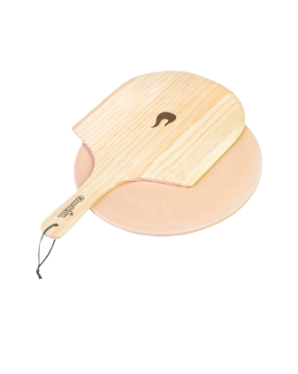 Char-Broil - Pizzaset med pizzasten och pizzaspade