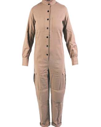 by Benson - Trädgårdsoverall - Potato - Beige - XS