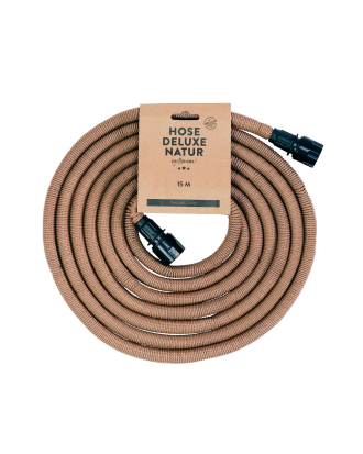 by Benson - Trädgårdsslang Deluxe - 15 m - Natur