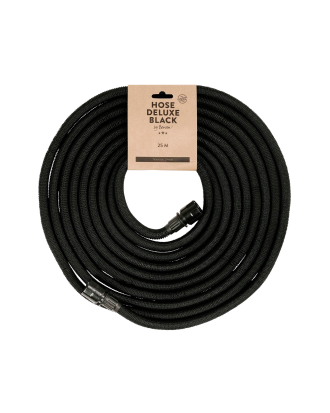 by Benson - Trädgårdsslang Deluxe - 25 m - Svart