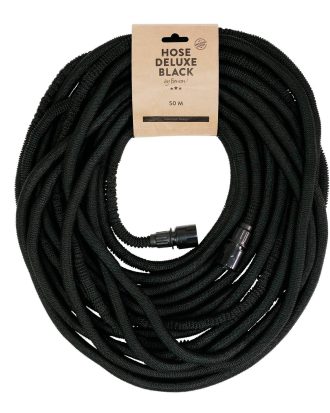 by Benson - Trädgårdsslang Deluxe - 50 m - Svart