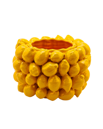 EDG - Kruka Chakra höjd 22 cm - Gul