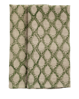 Chamois - Linneservetter Cypress - Grön - 50X50