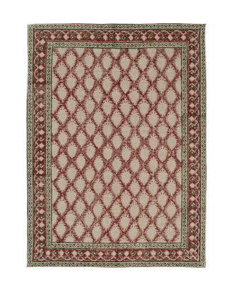 Chamois - Bordstabletter i linne Cypress - Röd