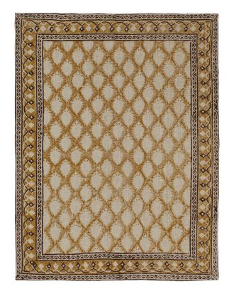 Chamois - Bordstabletter i linne Cypress - Gul