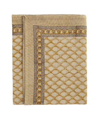 Chamois - Linneduk Cypress - Gul - 170X270