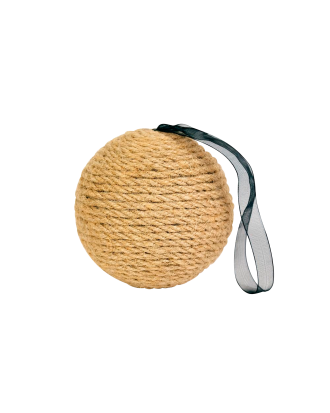 by Benson - Juldekoration Hampakulor 8-pack - Brun