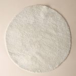 &Home - Ryamatta Lugo Round - Vit - 160