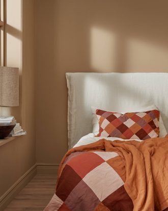 Ellos - Överkast Candice Patch Bedspread - Brun