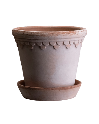 Bergs Potter - Kruka med fat Københavner RAW