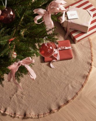 Ellos - Julgransmatta Ingrid - Beige - 120