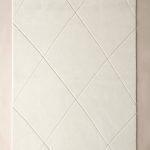 &Home - Matta Paterna - Vit - 160X230