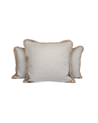 Mille Notti - Kuddfodral Pienza - Beige - 40X80