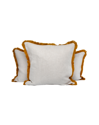 Mille Notti - Kuddfodral Pienza - Beige - 40X80