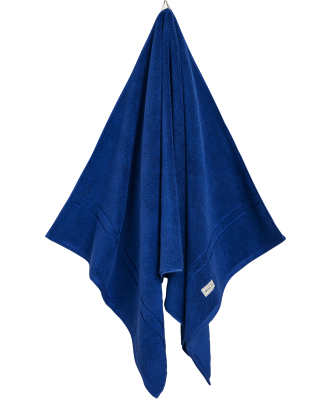 Gant - Badhandduk Premium Organic 70X140 - Blå - 70X140