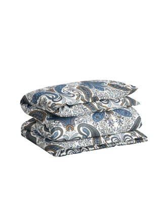 Gant - Påslakan Key West Paisley - Blå - 220X220