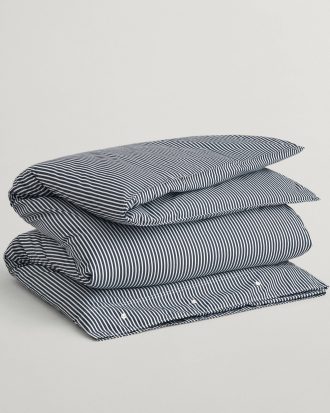 Gant - Påslakan Shirt Stripe - Blå - 220X220
