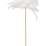 KARE Design - Golvlampa Feather Palm - Vit