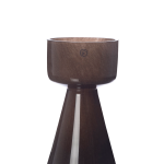 ERNST - Lökvas/Ljuslykta Ø 8 cm, h 15 cm - Brun