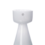 ERNST - Lökvas/Ljuslykta Ø 8 cm, h15 cm - Vit