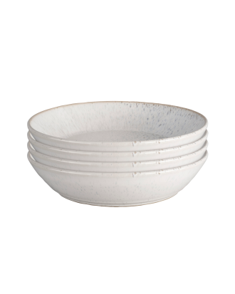 Denby - Pastatallrik Kiln Ø 22 cm 4-pack - Beige