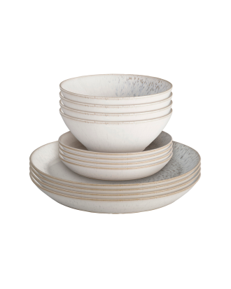 Denby - Servis Kiln 12 delar - Beige