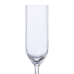 ERNST - Champagneglas Ø 5 cm, h 18 cm - Transparent