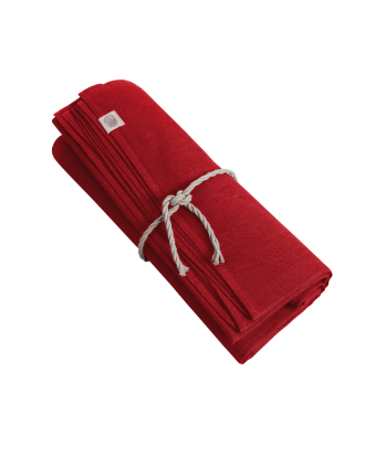 Lovely Linen - Duk Classic - Röd - 150X380