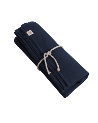 Lovely Linen - Duk Classic Kvadratisk - Blå - 150X150