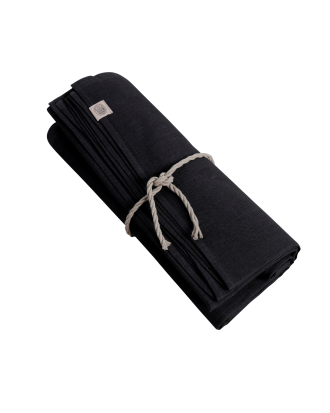 Lovely Linen - Duk Classic Kvadratisk - Svart - 150X150