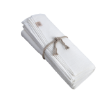 Lovely Linen - Duk Classic Rund - Vit - 170X170