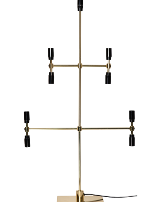 Star Trading - Ljusstake Twice höjd 91 cm - Mässing