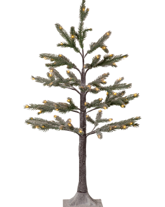 Star Trading - Julgran LED Tanne höjd 90 cm - Grön