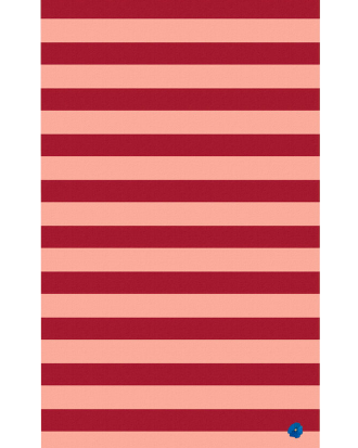 Byon - Duk Leya 150x250 cm - Röd - 150X250