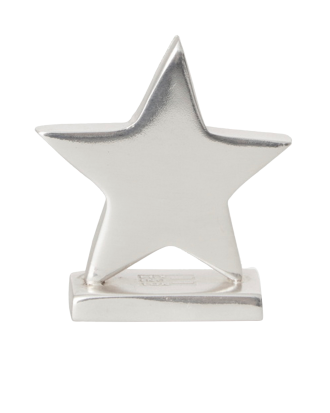 Lexington - Platskorthållare Star Silver Plated Place Card Holder - Silver